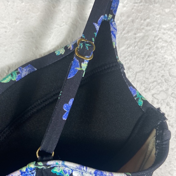 NWT Weworewhat pinup floral corset style one piece swimsuit xs - Picture 6 of 10